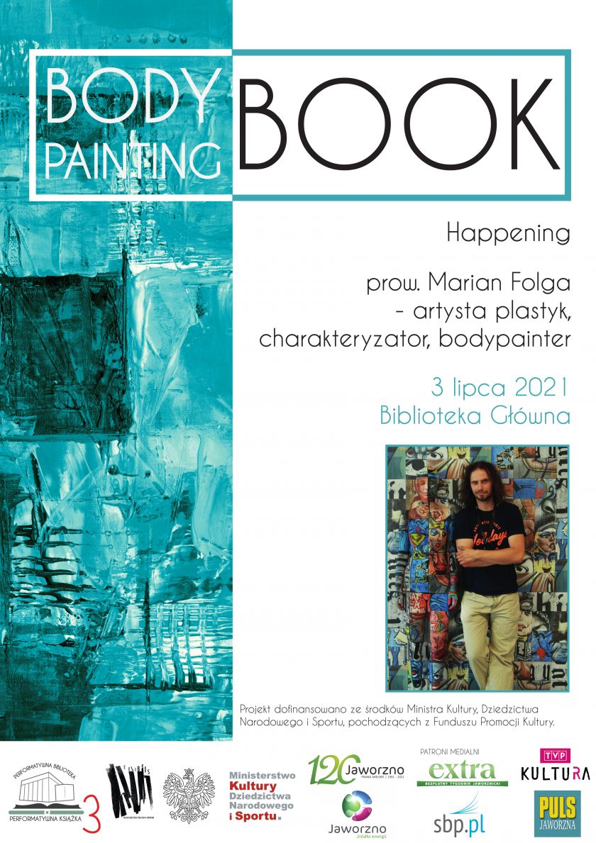 Bodypainting-book. Happening