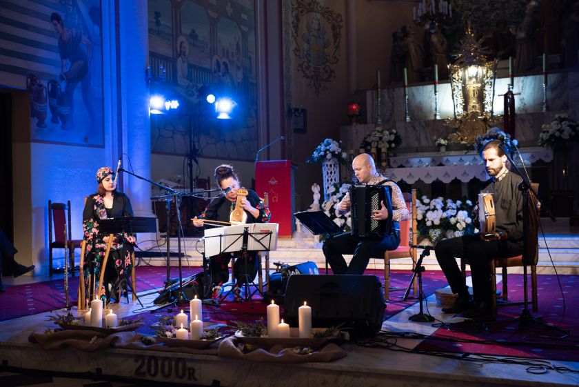 Maria Pomianowska, Katarzyna Gacek-Duda, Hubert Giziewski, Wojciech Lubertowicz - foto Marek Tyc