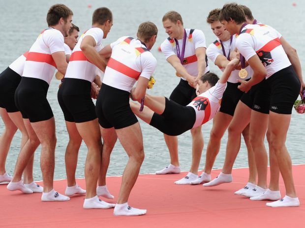 Złoci medaliści zostali zaproszeni na mecz Borussi (fot. Getty Images)