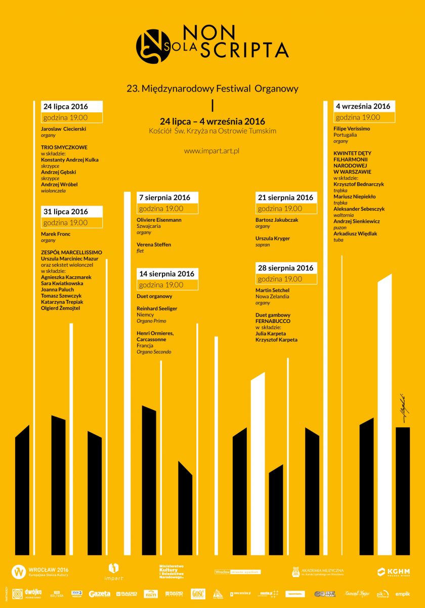 23.Międzynarodowy Festiwal Organowy Non Sola Scripta