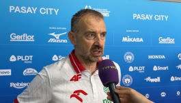 Nikola Grbić po meczu o brąz podczas mistrzostw świata w siatkówce (fot. TVP)