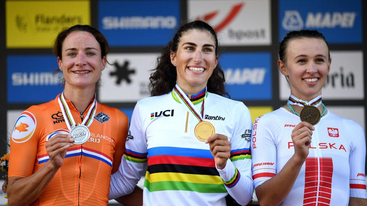 MŚ w kolarstwie: Katarzyna Niewiadoma brązową medalistką (fot. Tim de Waele/Getty Images) MŚ w kolarstwie: Katarzyna Niewiadoma brązową medalistką (fot. Tim de Waele/Getty Images)