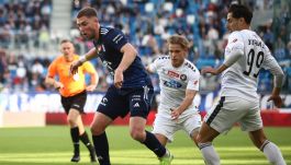 Bojan Nastić wywalczył z Wisłą Płock awans do finału baraży o PKO BP Ekstraklasę (fot. PAP/Leszek Szymański)