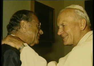 Jan Paweł II i jego przyjaciel