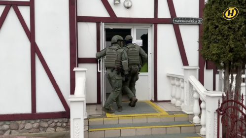 Вобшук у рэдакцыі газеты «Вольнае Глыбокае»