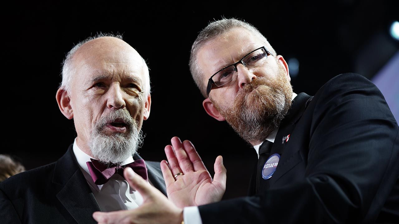 Internauci zareagowali na kontrowersyjny wpis Janusza Korwin-Mikke (fot. Forum/Mateusz Wlodarczyk) Internauci zareagowali na kontrowersyjny wpis Janusza Korwin-Mikke (fot. Forum/Mateusz Wlodarczyk)