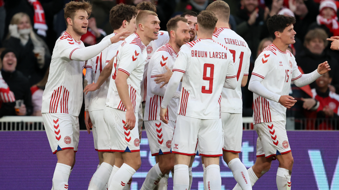 Reprezentanci Danii (fot. Getty Images)
