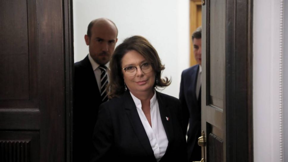 Kandydatka PO mocno traci w sondażach, notuje na poziomie 2-4 proc. poparcia (fot.PAP/Wojciech Olkuśnik)