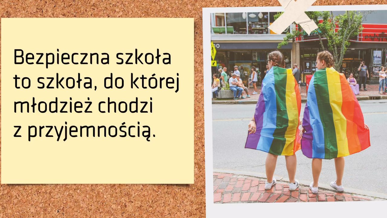 Wśród materiałów organizatorów znajdują się treści atakujące naukę Kościoła na temat homoseksualizmu (fot. FB/Kampania Przeciw Homofobii)