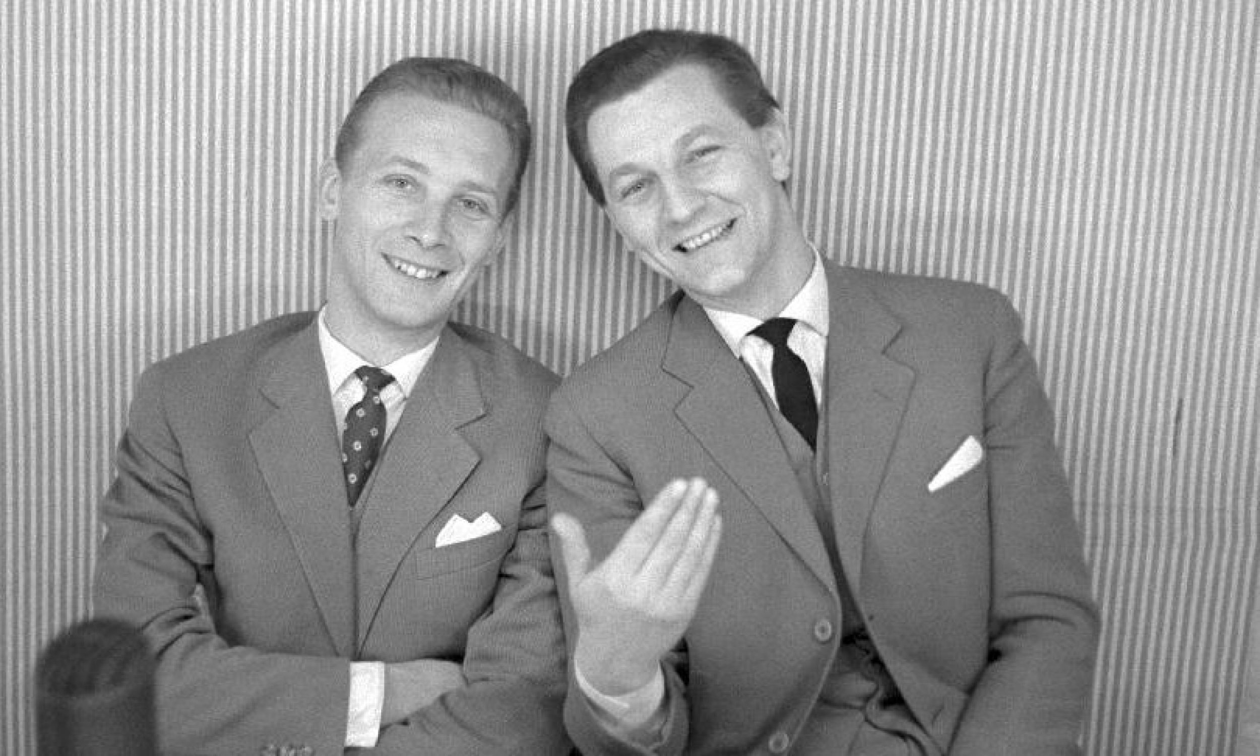Jan Suzin i Eugeniusz Pach w roku 1960. Fot. TVP/ Zygmunt Januszewski