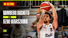 Bamberg Baskets – Dziki Warszawa. Koszykówka, ENBL. Transmisja online na żywo w TVP Sport (19.03.2025)