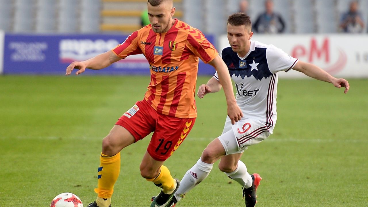 Ken Kallaste (L) i Rafał Boguski (fot. PAP/Piotr Polak)