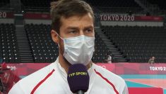Michał Kubiak o meczu Polska - Iran (fot. TVP)