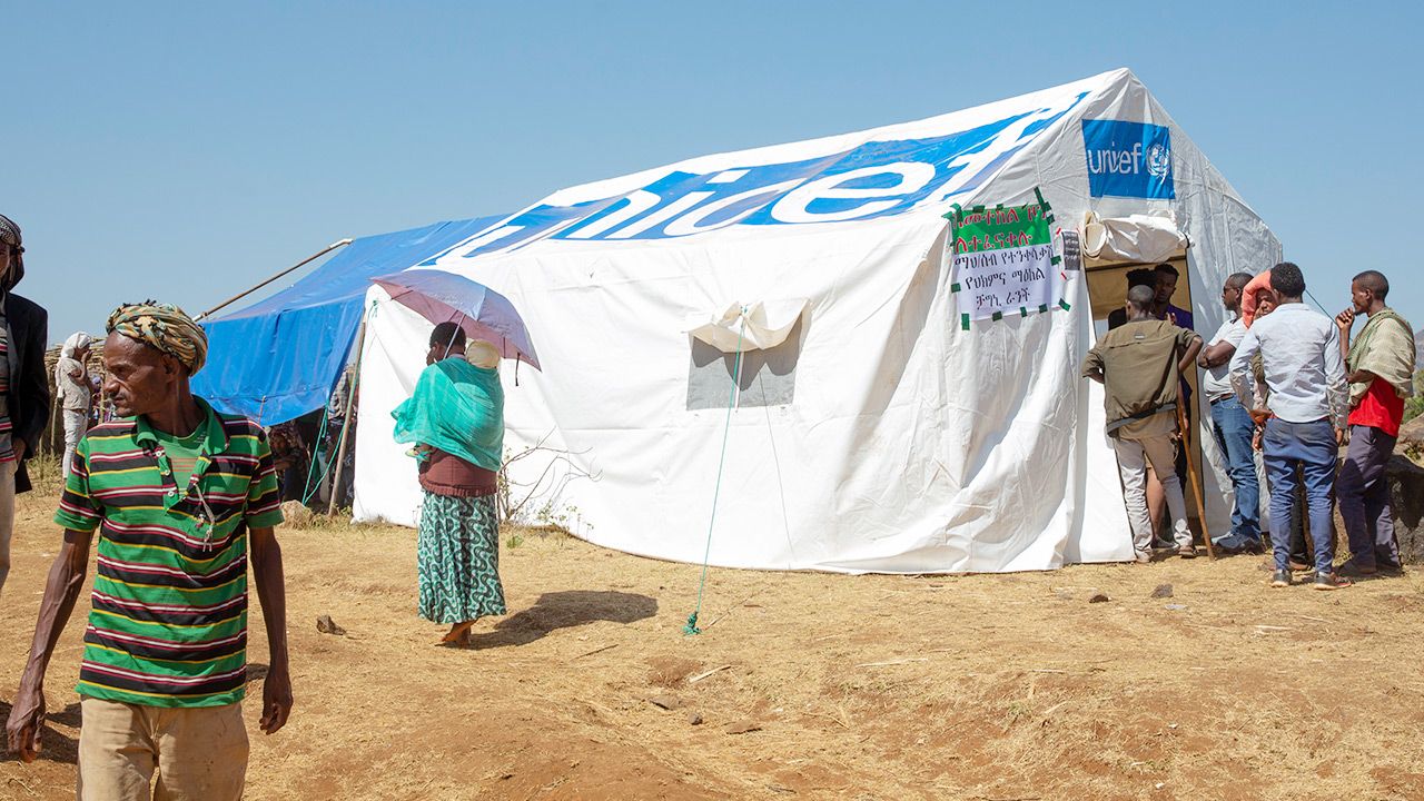Problemy z pomocą humanitarną w Etiopii (fot. Jemal Countess/Getty Images) Problemy z pomocą humanitarną w Etiopii (fot. Jemal Countess/Getty Images)