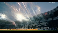 Kibice Motoru Lublin (fot. TVP)