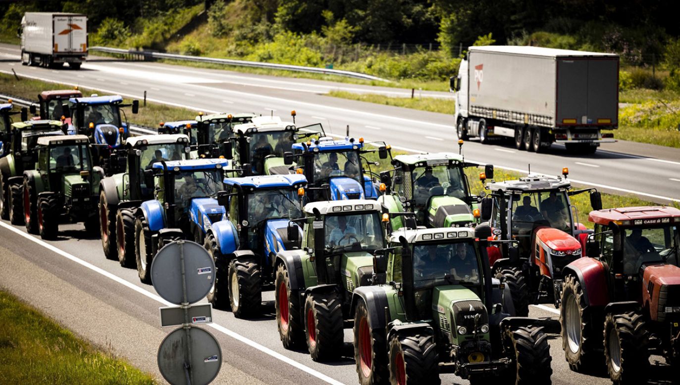 Rolnicy protestują od czerwca  (fot. PAP/EPA)