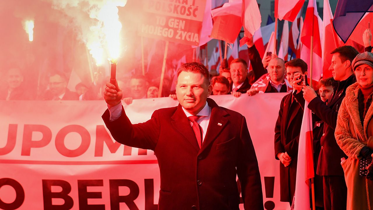 Kłopoty Mentzena po Marszu Niepodległości. Policja chce uchylenia immunitetu