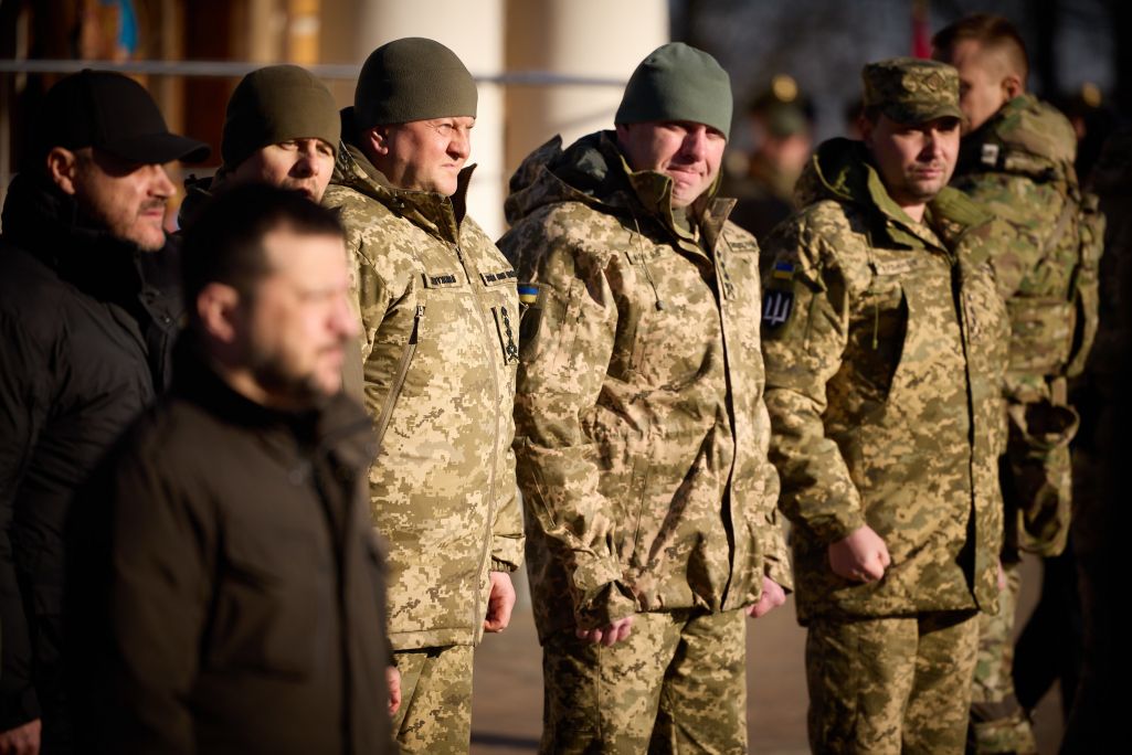 Зяленскі, Залужны, Малюк, Буданаў (Фота: President Of Ukraine / Flickr)