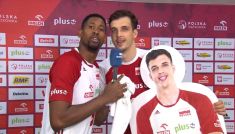 Wilfredo Leon, Norbert Huber (fot. TVP)