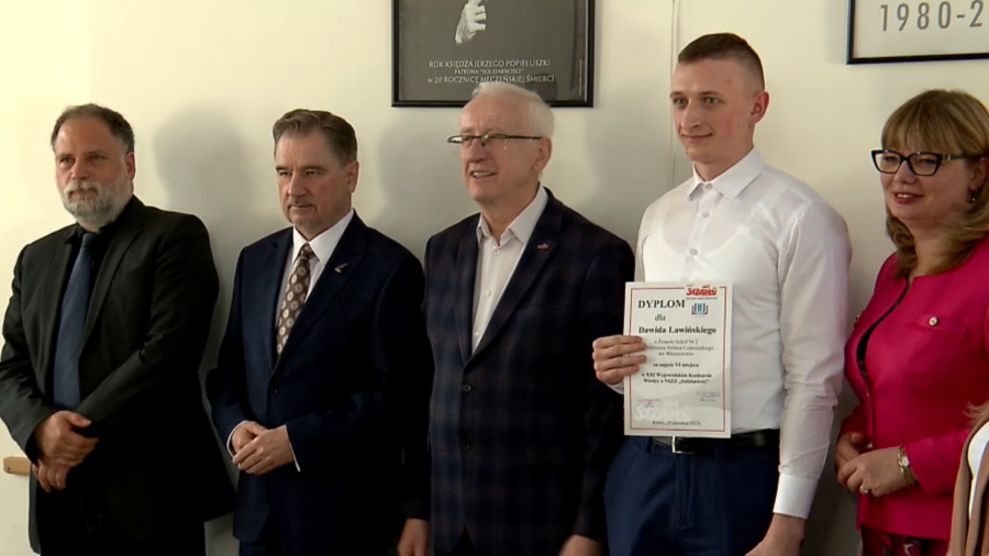 Poznaliśmy zwycięzcę Wojewódzkiego Konkursu Wiedzy o NSZZ „Solidarność”
