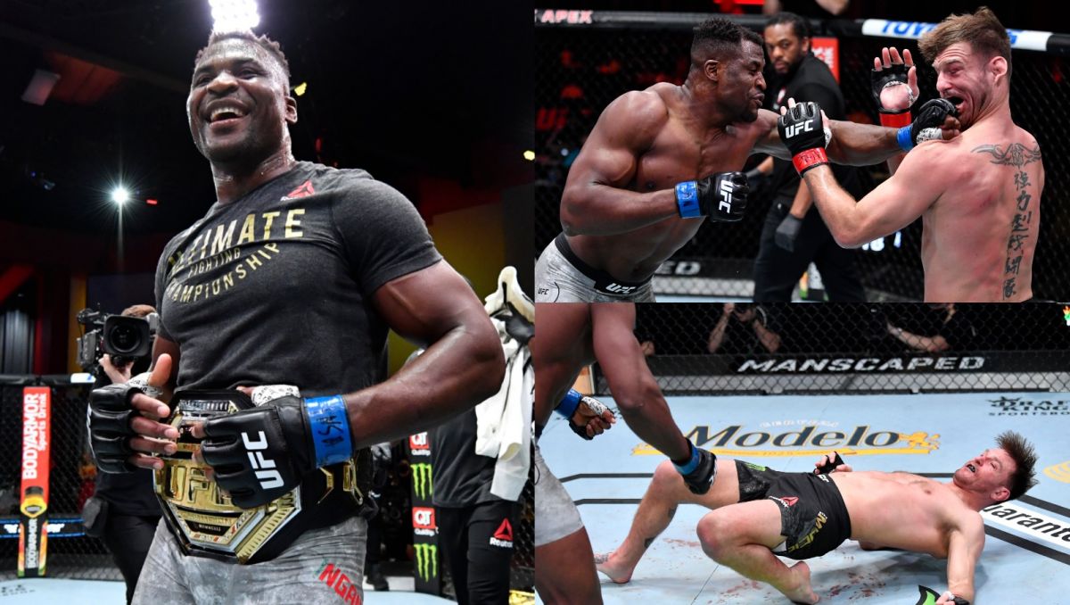 Ufc 260 Francis Ngannou Znokautowal Stipe Miocicia I Zostal Nowym Mistrzem Wagi Ciezkiej Sport Tvp Pl