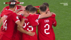 Sebastian Szymański - gol na 1:0 w meczu Wyspy Owcze - Polska