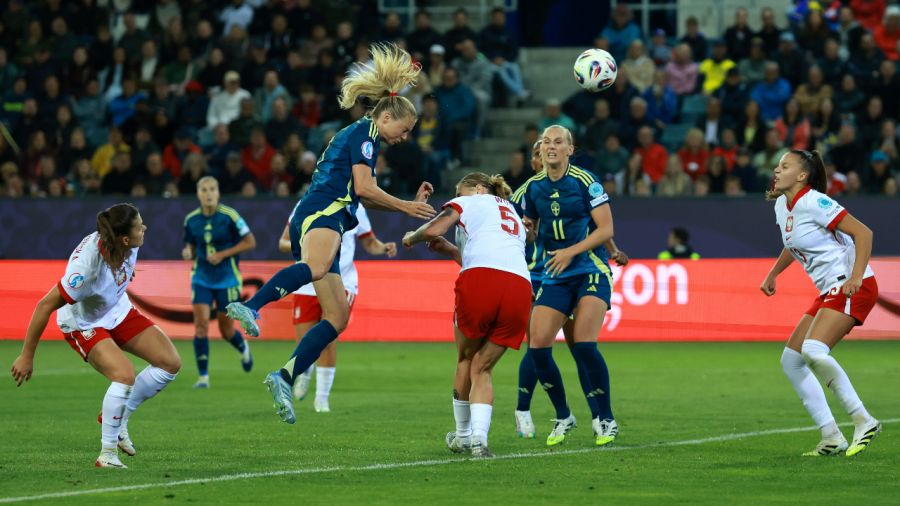 Szwedki pokonały biało-czerwone (Fot. Getty Images) 
