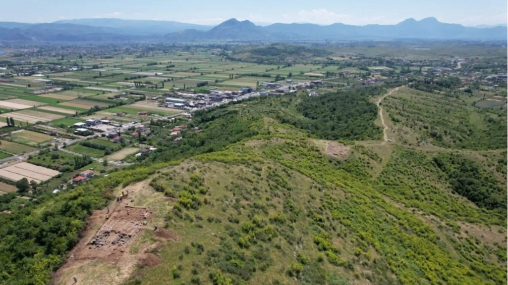 The temple was uncovered at an ancient Illyrian settlement rediscovered in 2018. Photo: University of Warsaw.