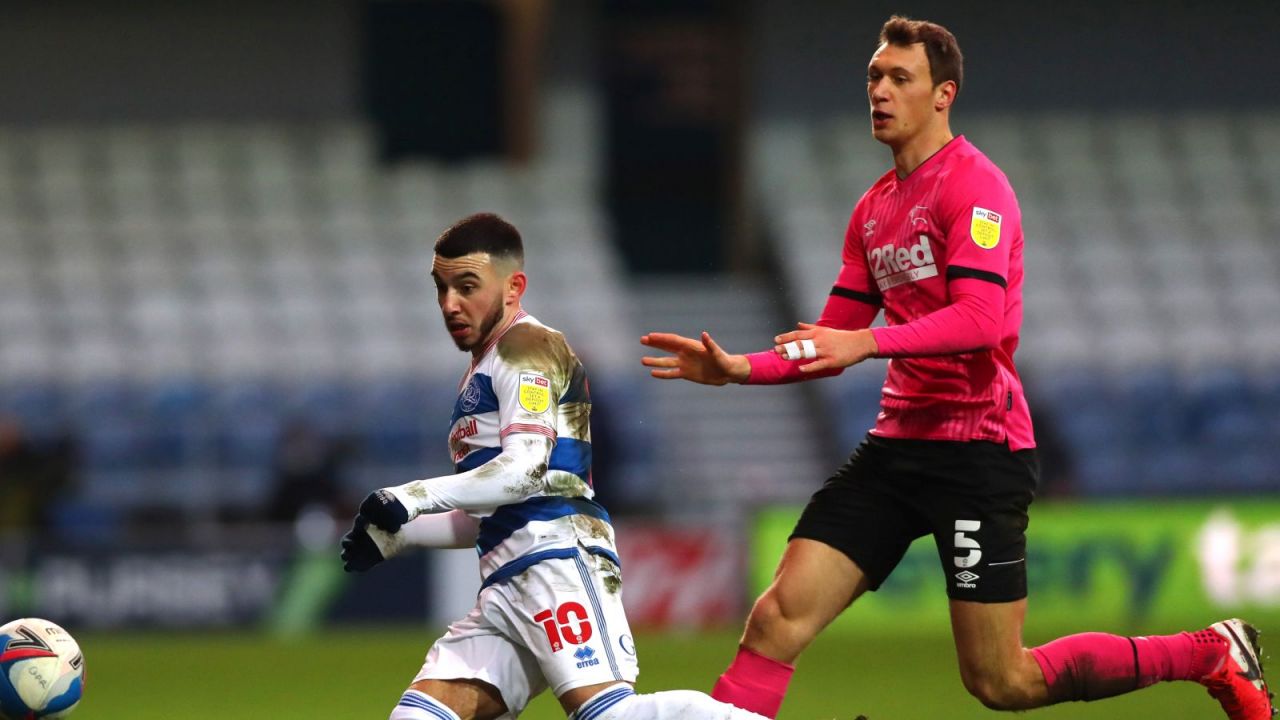 Championship: QPR przegrało z Derby. Grali Kamil Jóźwiak i Krystian Bielik (na zdjęciu)
