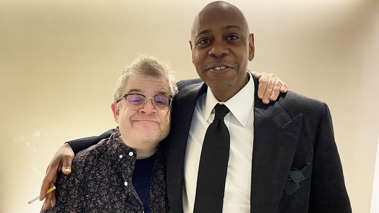 Od lewej: Patton Oswalt i Dave Chapelle (fot. tt/@pattonoswalt) Od lewej: Patton Oswalt i Dave Chapelle (fot. tt/@pattonoswalt)