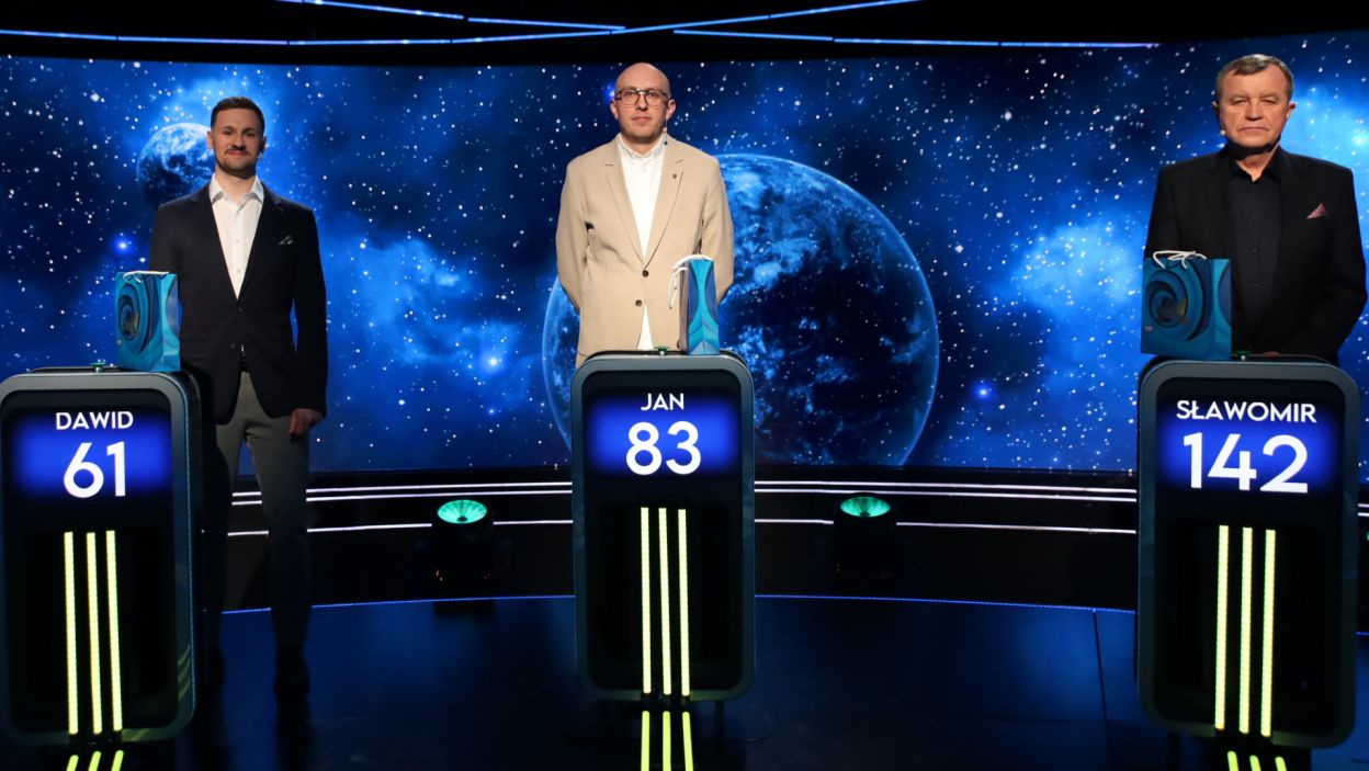 Finaliści 5. odcinka 149. edycji: Dawid Ziarniak, Jan Kazubowski i Sławomir Trykacz.
