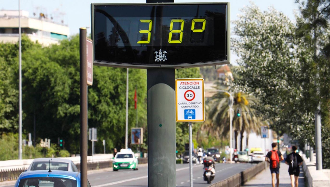 W Hiszpanii odnotowano w kwietniu rekordowe temperatury  (fot. PAP/EPA/Salas)
