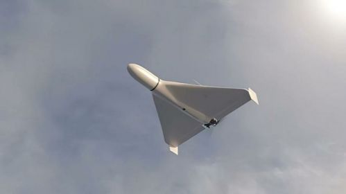 Дрон-камікадзэ «Shahed-136». Здымак мае ілюстрацыйны характар. Фота: mil.in.ua