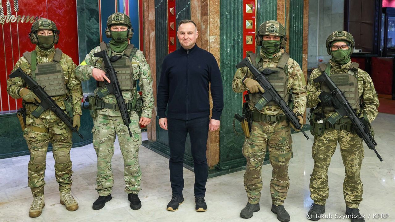 Prezydent Duda w Kijowie (fot. KPRP Jakub Szymczuk)