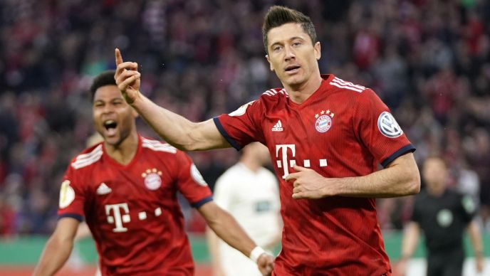 Puchar Niemiec Bayern Monachium Heidenheim Robert Lewandowski