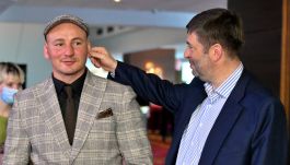 Artur Szpilka i Andrzej Wasilewski (fot. PAP)