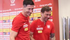 Robert Lewandowski, Jakub Kwiatkowski (fot. PAP)