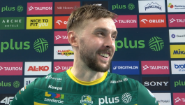 Mateusz Bieniek (fot. PlusLiga) Mateusz Bieniek poprowadził Aluron CMC Wartę Zawiercie do zwycięstwa w hitowym spotkaniu PlusLigi z ZAKSĄ Kędzierzyn-Koźle (fot. PlusLiga)