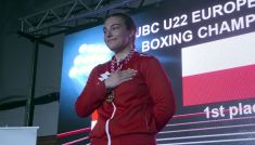 Oliwia Toborek została młodzieżową mistrzynią Europy w boksie (fot. TVP)