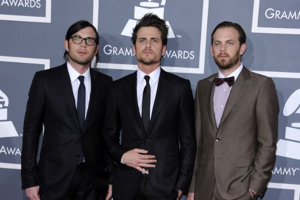 Na gali pojawił się także zespół Kings of Leon (fot. PAP/EPA)