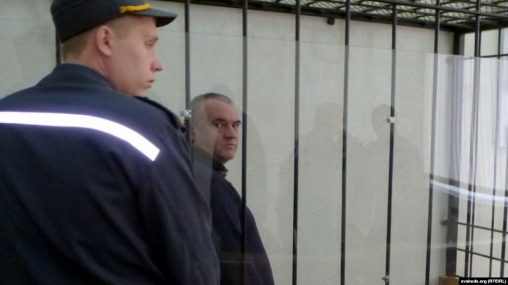 Суд над Віктарам Піліпцом. Фота: радыё «Свабода»