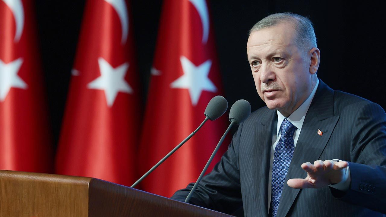 Turecki prezydent Recep Tayyip Erdogan (fot. Mustafa Kamaci/Anadolu Agency via Getty Images)