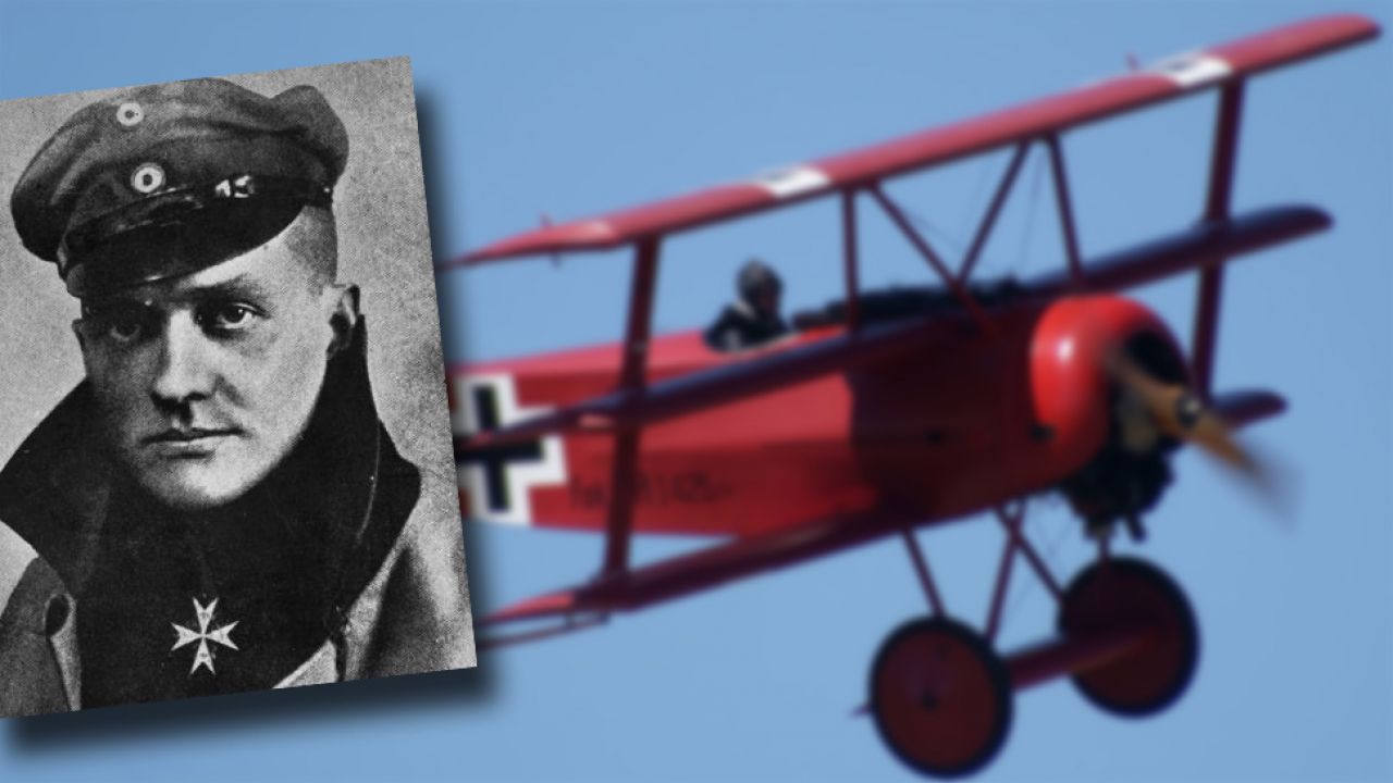 Manfred von Richthofen był najwybitniejszym pilotem I wojny światowej (fot. Hulton Archive/Getty Images/Wiki/Valder137)