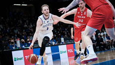 Estonia – Polska. Koszykówka, el. MŚ [SKRÓT] (fot. FIBA)