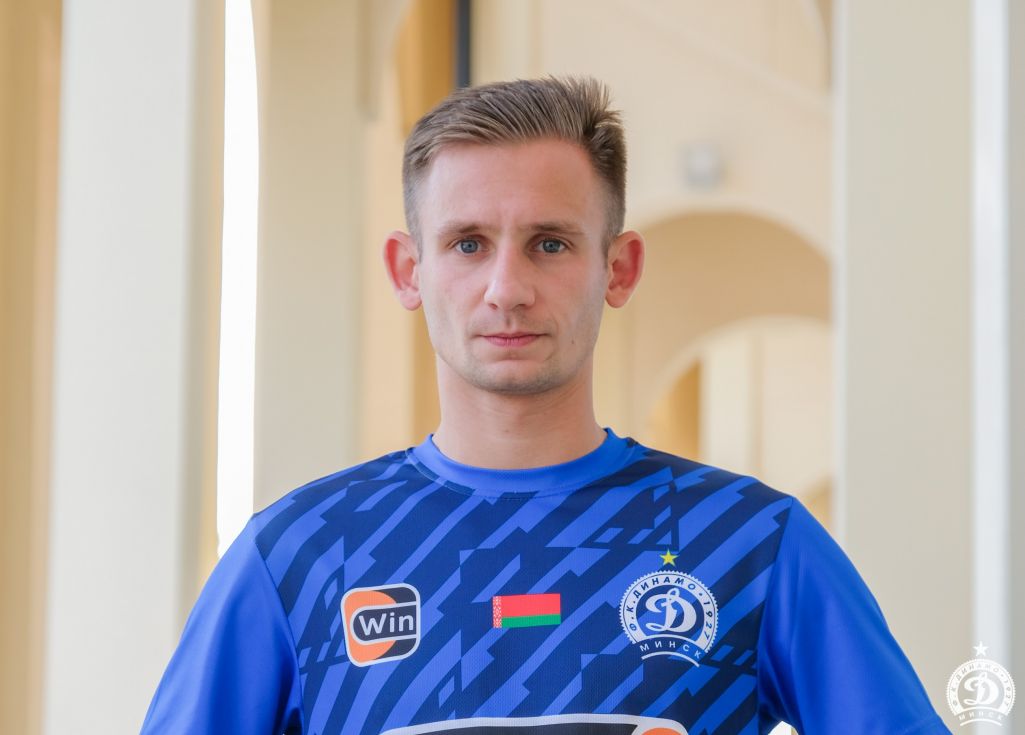 Футбаліст Іван Бахар. (Фота: dinamo-minsk.by)