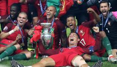 Reprezentacja Portugalii zdobyła mistrzostwo Europy w 2016 roku (fot. Getty)