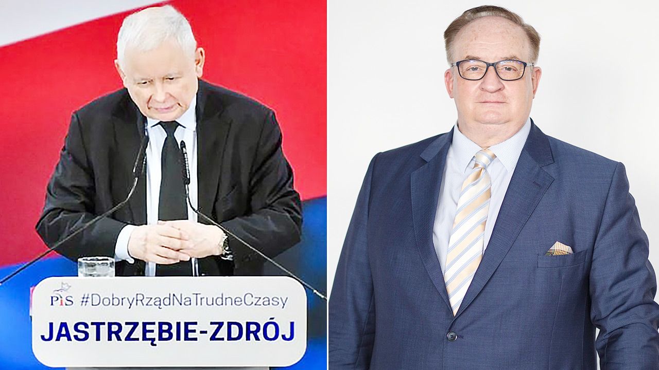 Jarosław Kaczyński i Jacek Saryusz-Wolski (fot. TT/@pisorgpl; Andrzej Hulimka / Forum) Jarosław Kaczyński i Jacek Saryusz-Wolski (fot. TT/@pisorgpl; Andrzej Hulimka / Forum)