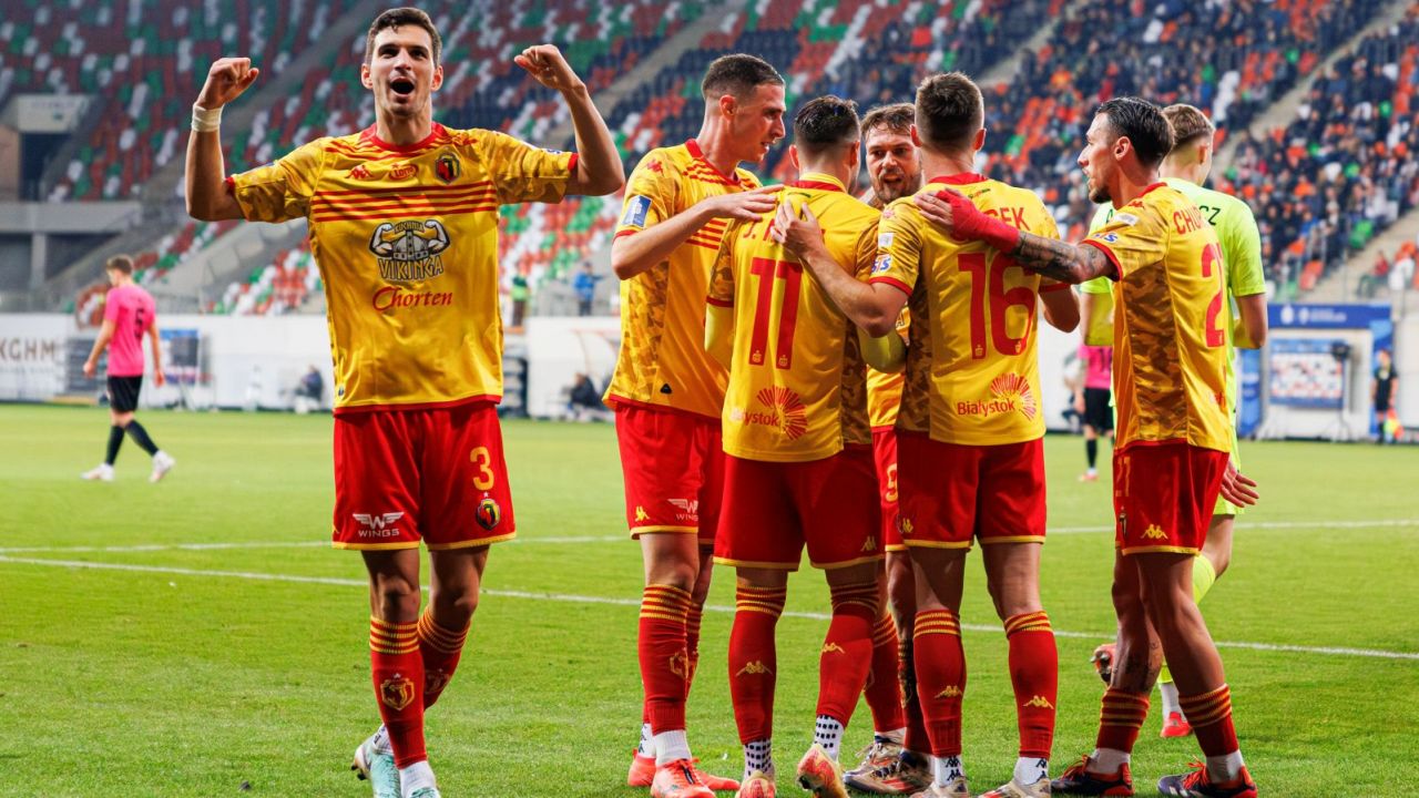 Piłkarze Jagiellonii Białystok (fot. Getty Images)