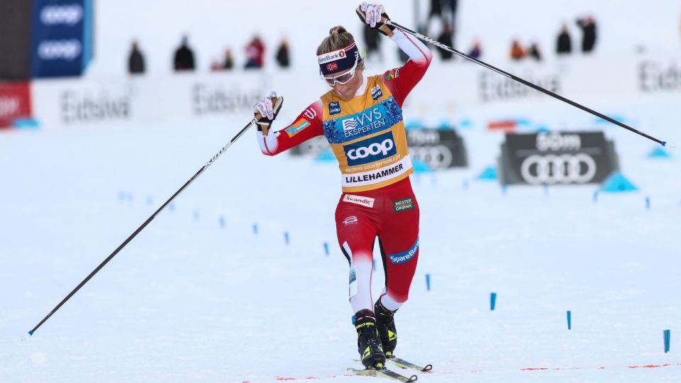 Therese Johaug wygrała bieg na 10 kilometrów stylem dowolnym