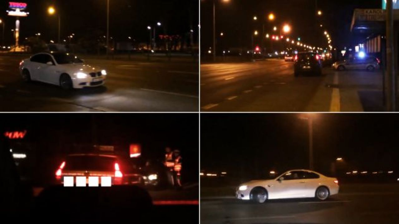 N. stał się znany rok temu, gdy w internecie zamieścił nagranie, na którym widać, jak kierowca białego bmw łamie przepisy (fot. YouTube/robnog007) N. stał się znany rok temu, gdy w internecie zamieścił nagranie, na którym widać, jak kierowca białego bmw łamie przepisy (fot. YouTube/robnog007)